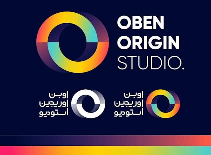 design creative circle shape business logo design