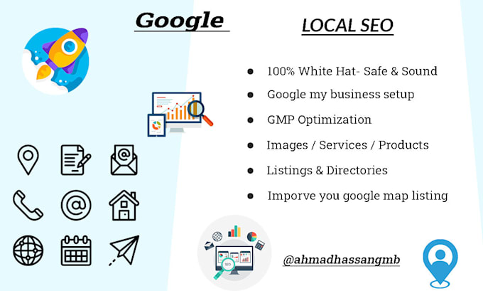 do google my business listing for local SEO to get business to the top rank