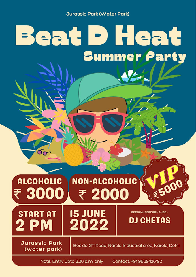 Give you the best poster and flyers in a reasonable price by Anway01