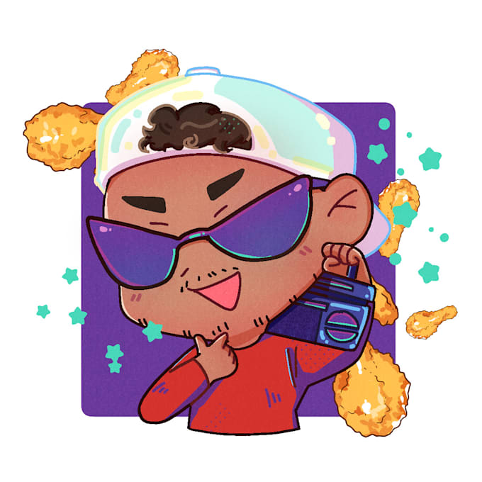 make cute chibi stylized art for you