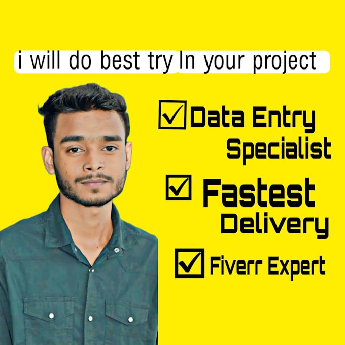 Do Accurate Data Entry Copy Paste Typing Pdf To Excel Convert By Jisanahmed Fiverr 0229