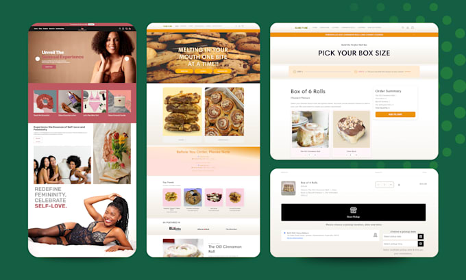 design wordpress, shopify, wix, and HTML5 website