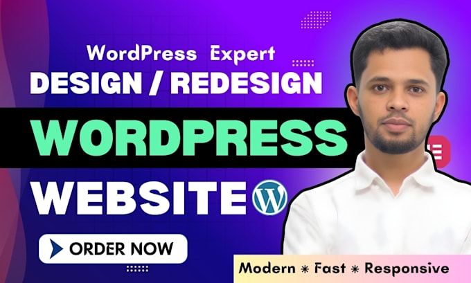 build or rebuild wordpress responsive website redesign wordpress website