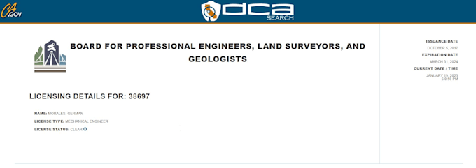 consult you on engineering problems and provide a pe stamp
