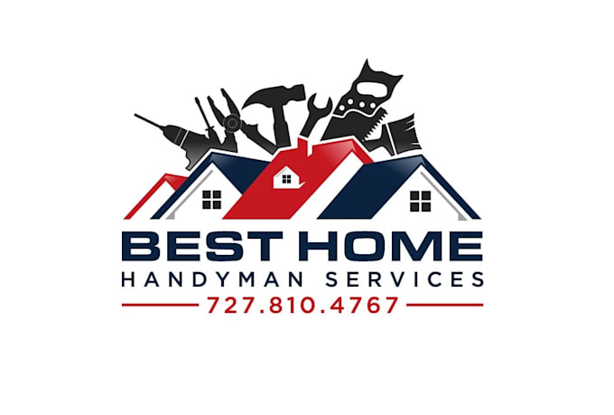 design an outstanding handyman logo in high definition