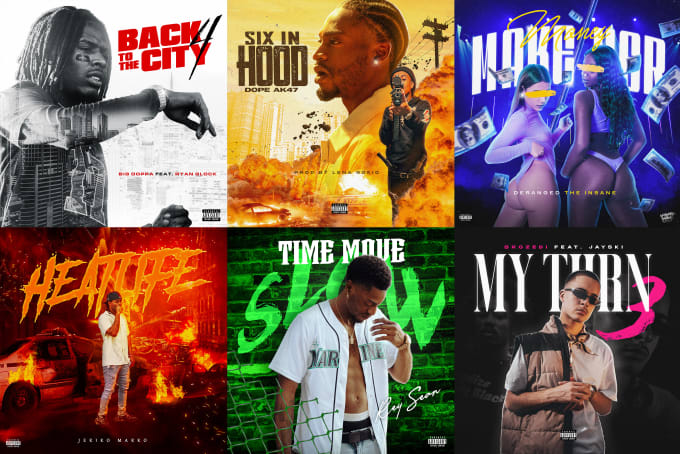 Design your music album and mixtape, cd covers by Udeshk