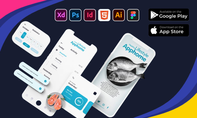 develop android and IOS apps in react native and expo