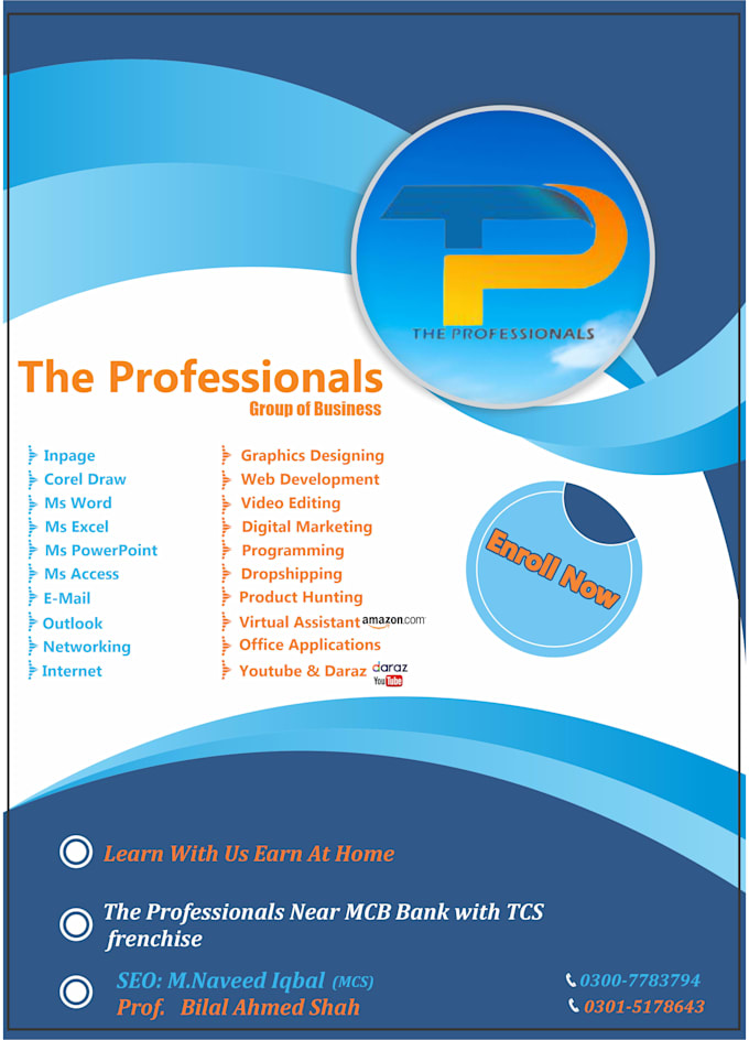 Be a professional graphic designer by Sanaullah671057 Fiverr