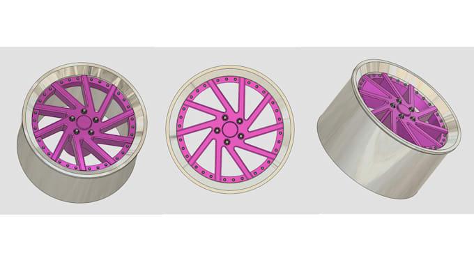 design ready for print 3d rims for miniscale rc and hotwheels