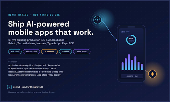 create cross platform mobile app with react native