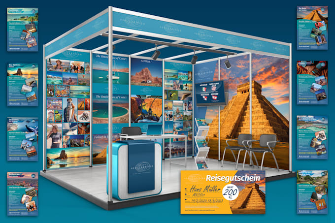 create the complete design for your trade show
