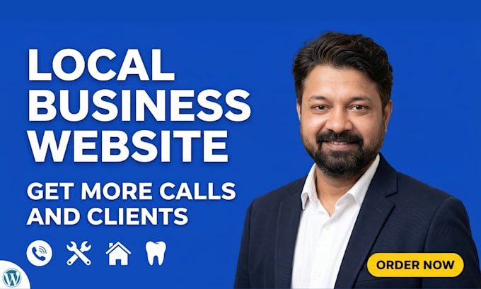 build and design wordpress website for local service business