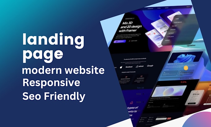 create a landing page using HTML, CSS, bootstrap, PSD, figma to HTML