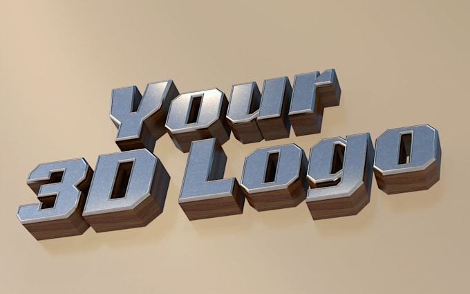 design a remarkable 3d logo for your business