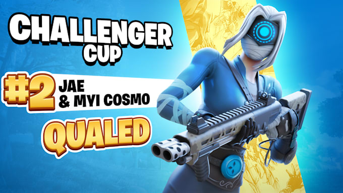 make a fortnite tournament thumbnail
