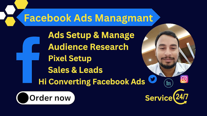 Set up your facebook and instagram ads campaigns by Dmfugleman | Fiverr