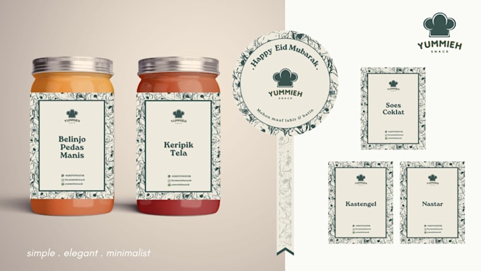 design a simple custom product sticker label in canva