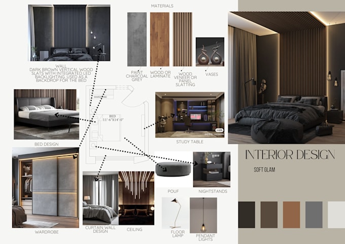 do interior design and 3d rendering