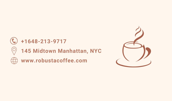 design an outstanding business card