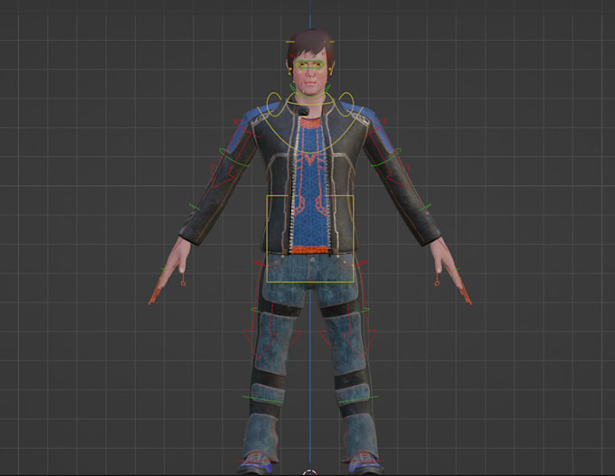 Do professional 3d rig your character in blender and maya by ...