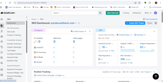 do your website google 1st page one month