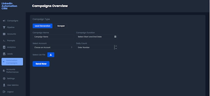 develop custom web application and website design for you