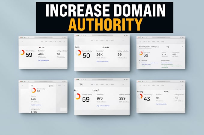 increase domain rating ahrefs dr using high authority dofollow SEO backlinks
