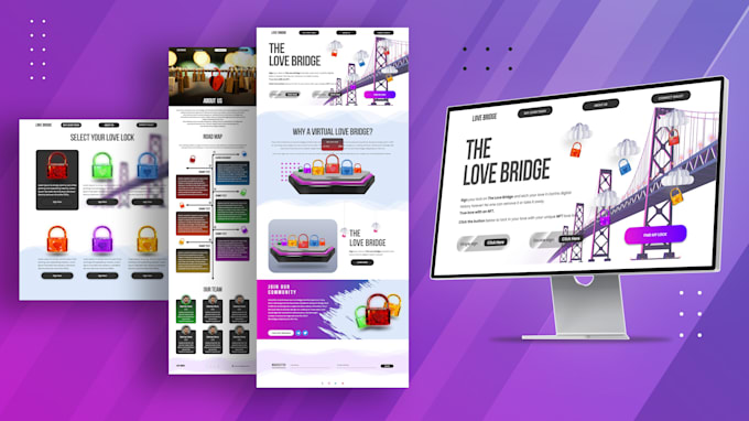 design wix studio and wordpress, modify website, UI UX