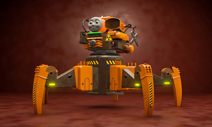 make a low poly 3d model optimized for games and animation