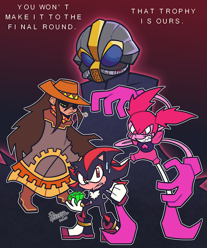 draw characters and wallpapers for you