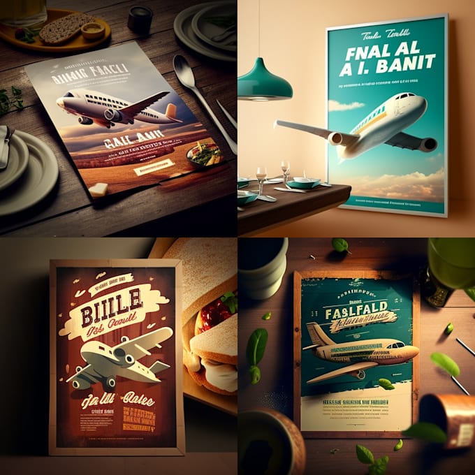 create social media ai ads images using midjourney