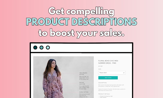 write revenue generating SEO product descriptions