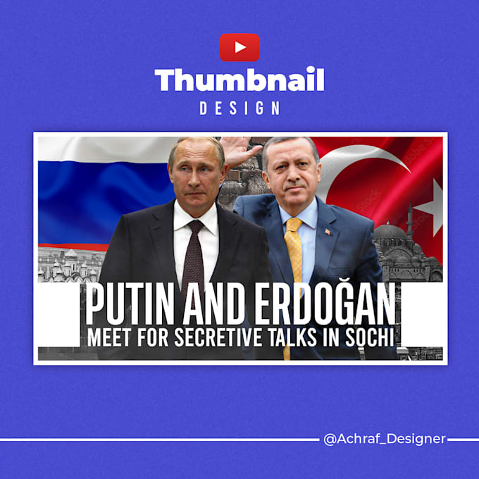design a creative youtube thumbnails in less 30 min