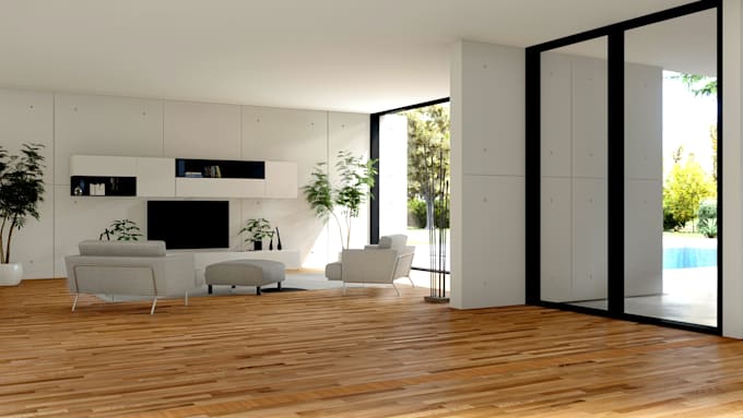 create photorealistic architectural 3d rendering