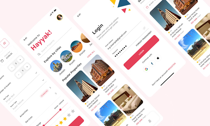 design awesome mobile app design in figma and adobe xd