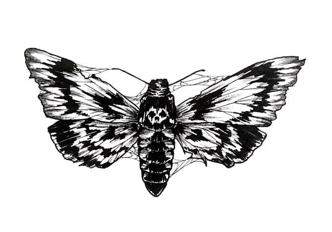 draw the original linework tattoo design that you want