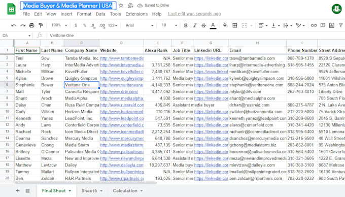 do b2b lead generation and linkedin research