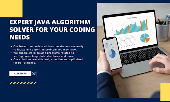 Expert java algorithm solver for your coding needs by Zykaydev | Fiverr
