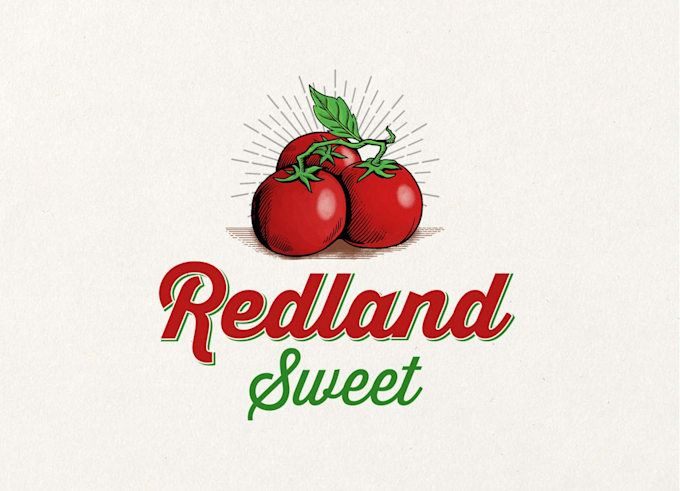 do a unique creative custom tomato logo with fast delivery