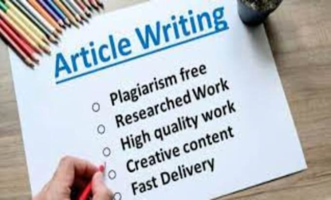 write technical articles or blogs