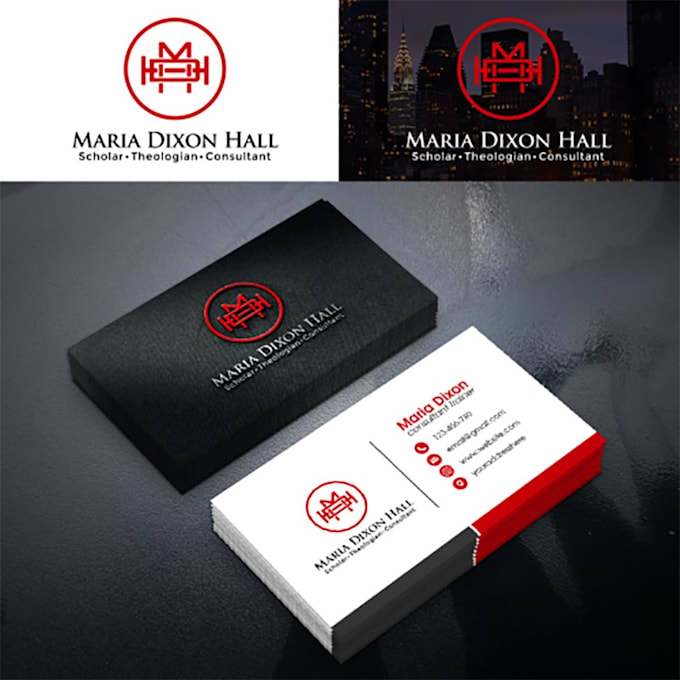do training and consulting logo design for you