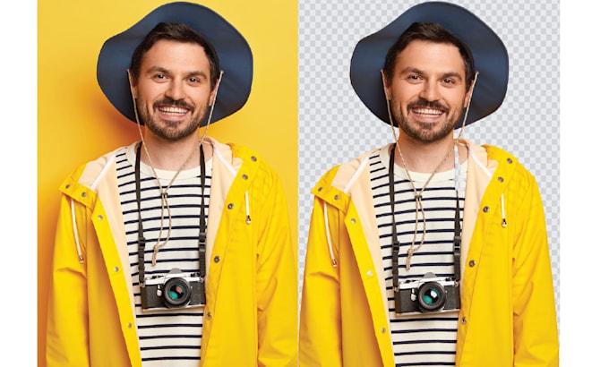 make a transparent background logo with a png file