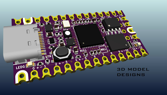 design shematics, pcb, gerber files on kicad altium eagle
