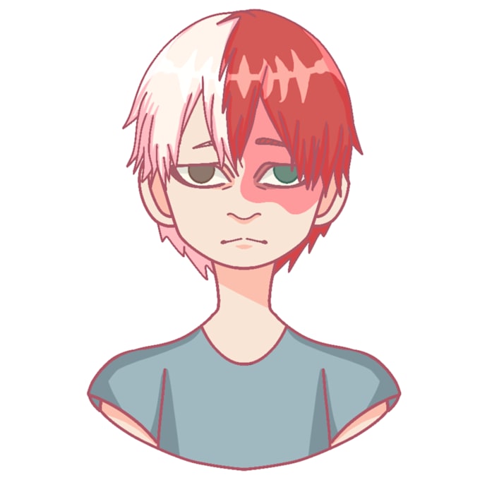 Draw your favorite anime or game character in cutesy style by Blarg ...