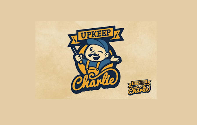 make your imagination in a creation  tradesman logo in one day