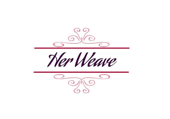 design a modern clean great logo for her weave