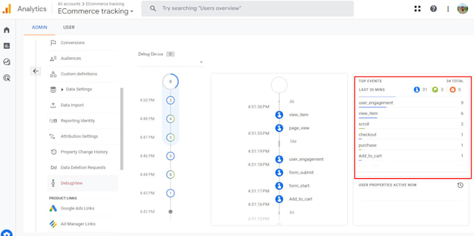 Setup google analytics 4, ads conversion tracking by gtm, ga4 ecommerce ...