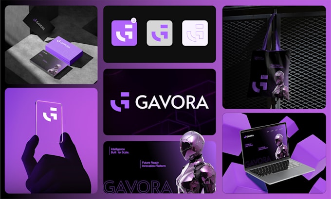 do modern, minimalist logo design and branding kit