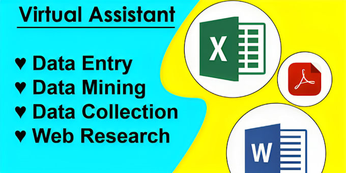 do data entry, web scraping in low price