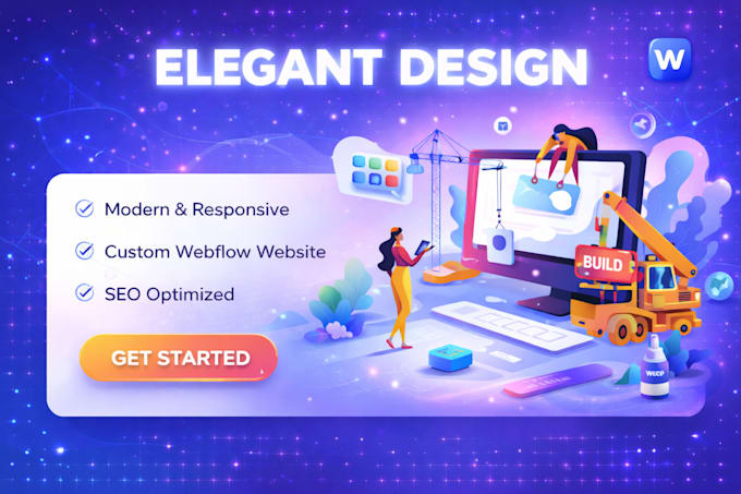 be your professional webflow developer for custom web design